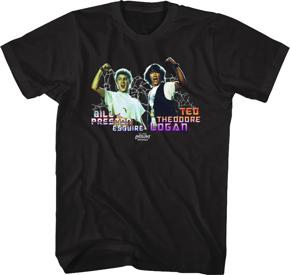 Lightning Bill and Ted's Excellent Adventure T-Shirt