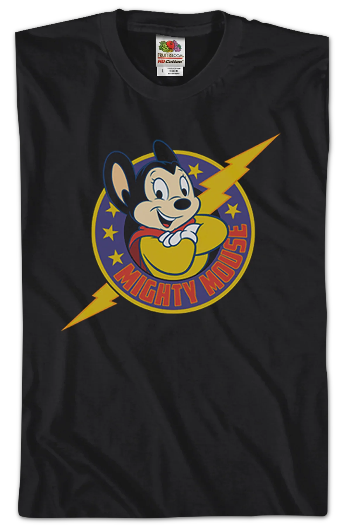 Lightning Bolt Mighty Mouse T-Shirt - Image 2
