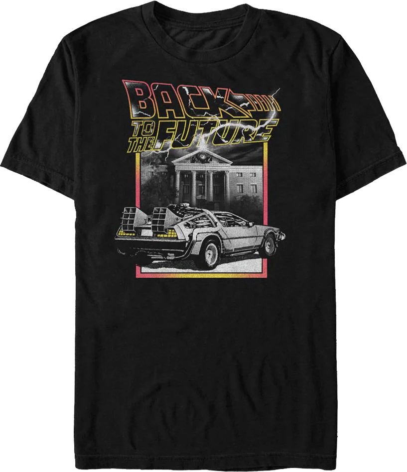 Lightning Logo Back To The Future T-Shirt