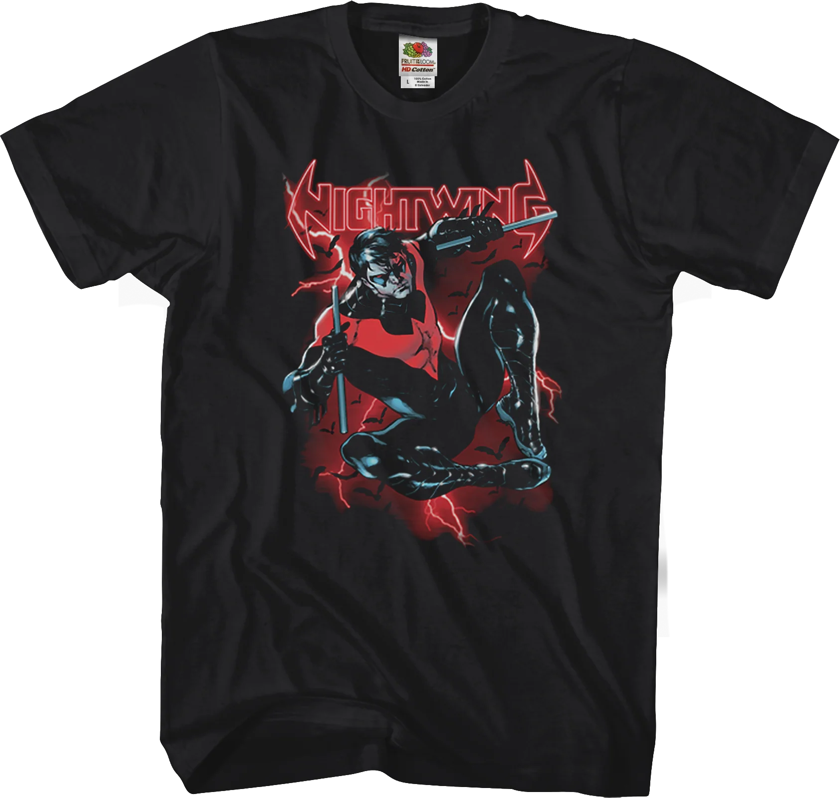 Lightning Nightwing DC Comics T-Shirt