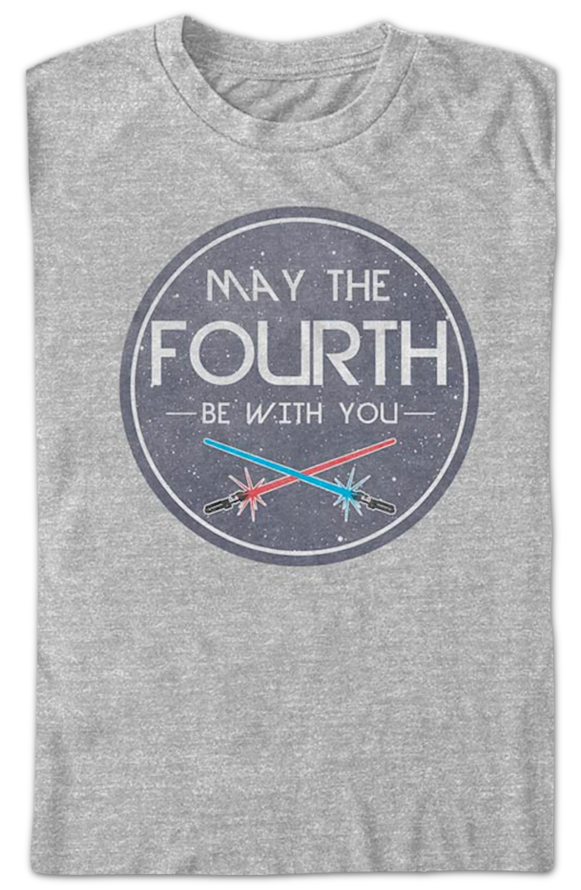 Lightsabers May The Fourth Be With You Star Wars T-Shirt - Image 2