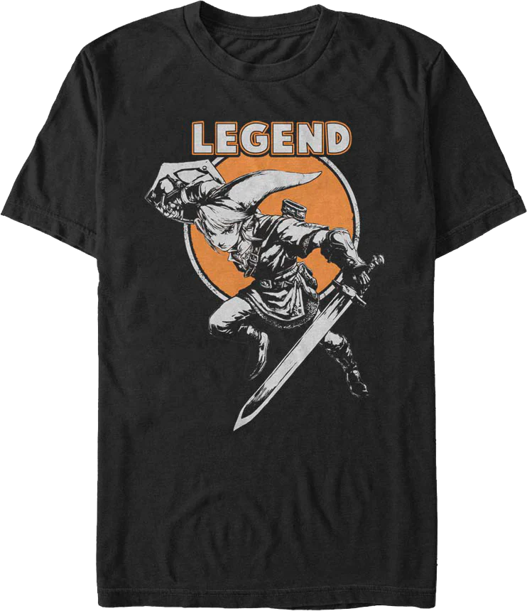Link Hero Pose Legend of Zelda T-Shirt