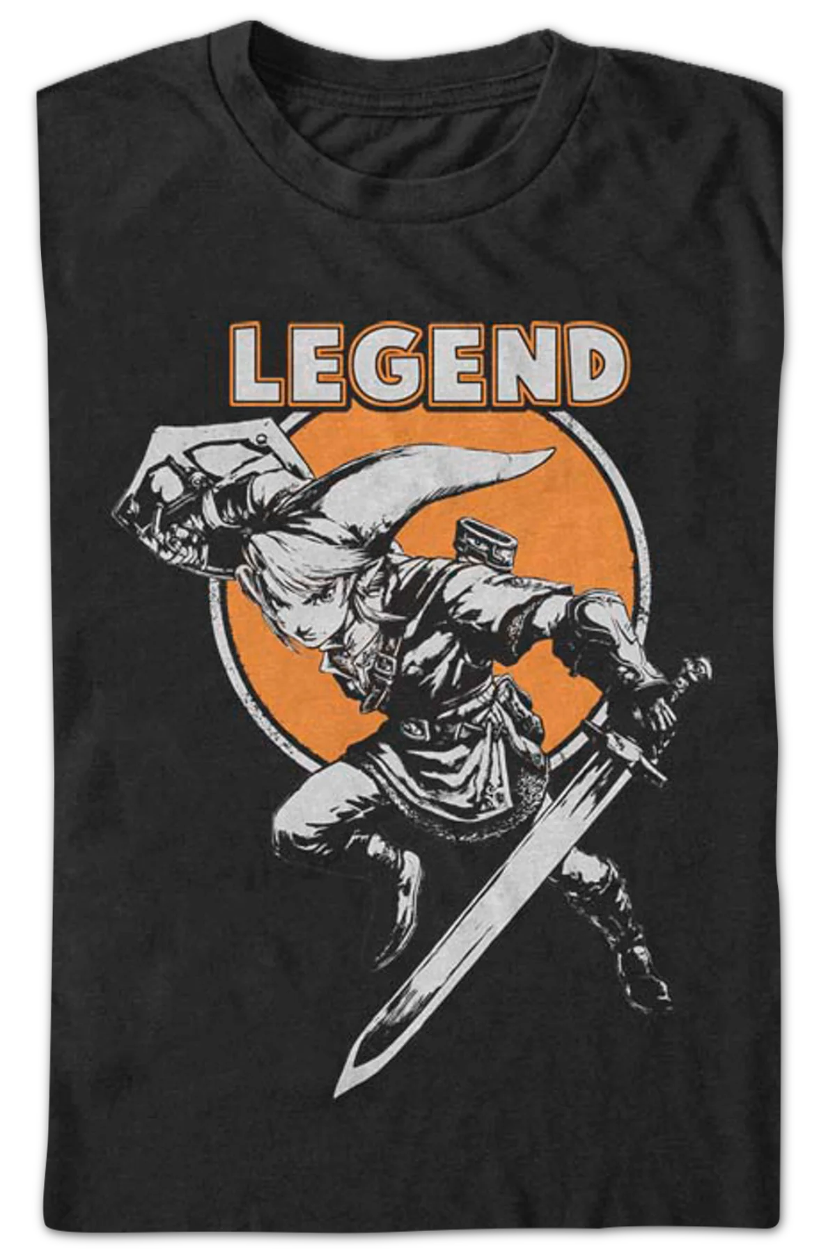 Link Hero Pose Legend of Zelda T-Shirt - Image 2