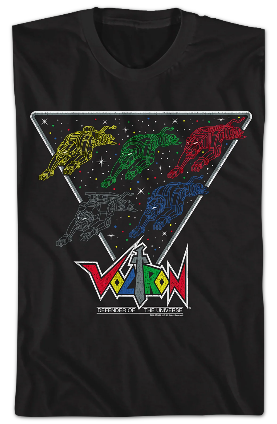Lion Formation Voltron T-Shirt - Image 2