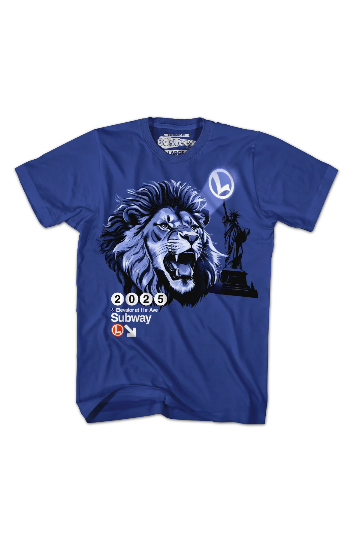 Lion Light Lionel Trains T-Shirt - Image 2