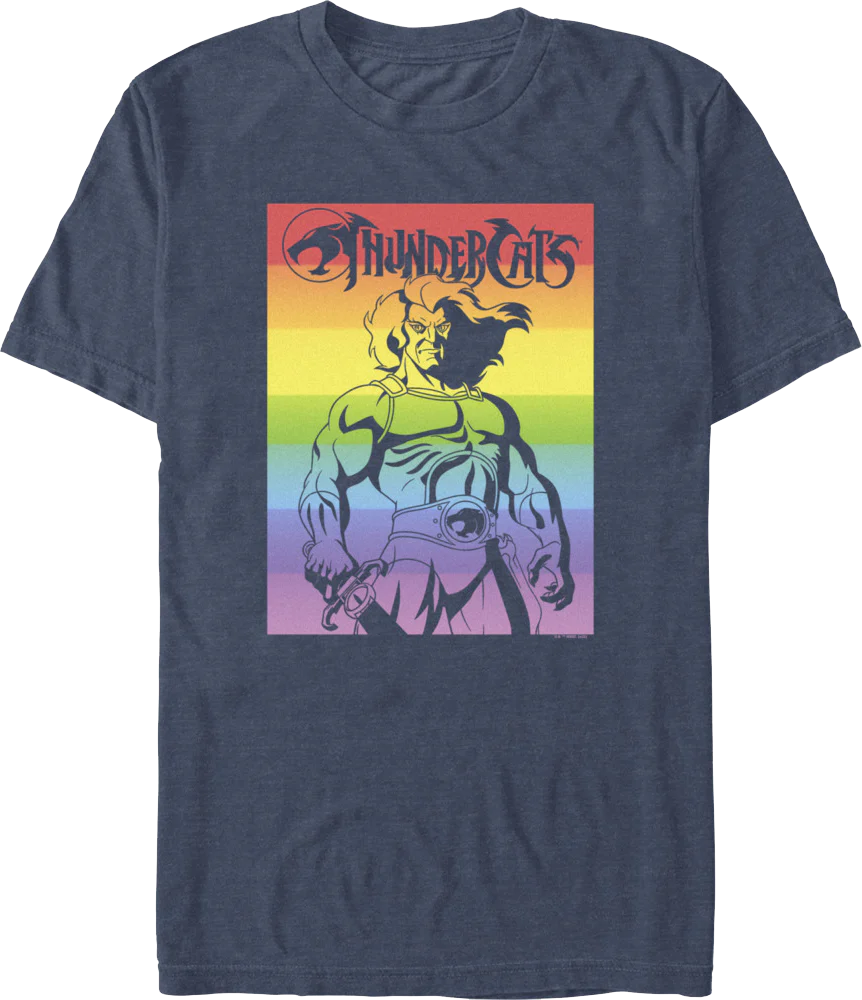 Lion-O Retro Rainbow ThunderCats T-Shirt