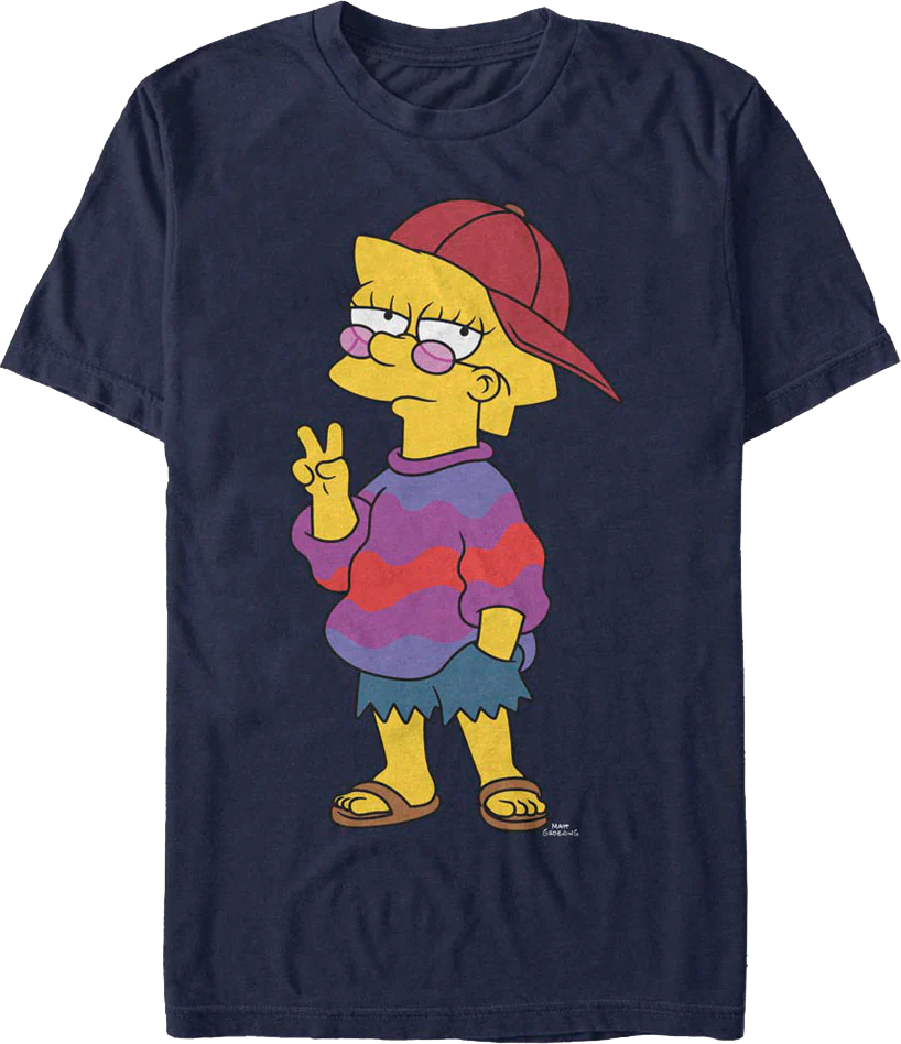 Lisa Peace The Simpsons T-Shirt