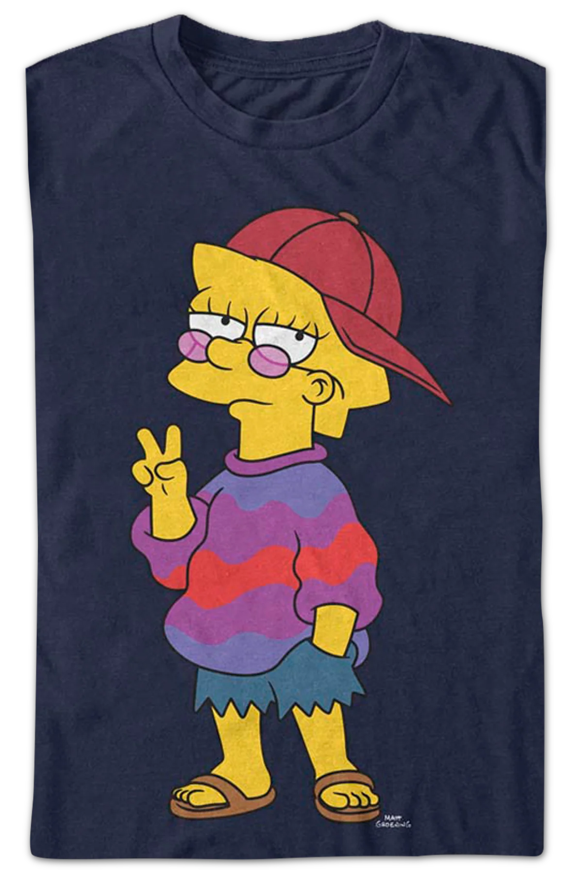 Lisa Peace The Simpsons T-Shirt - Image 2