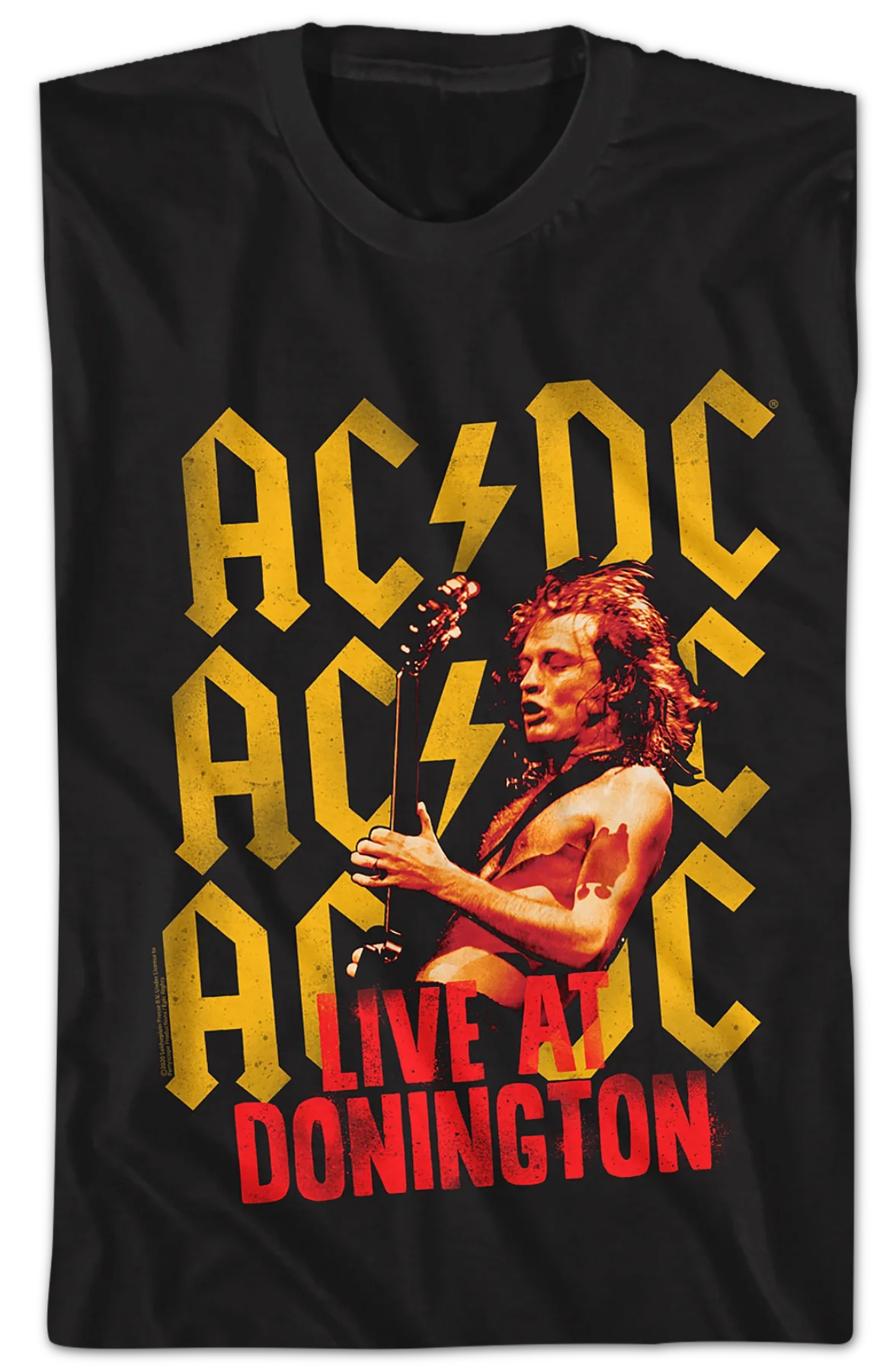 Live At Donington ACDC Shirt - Image 2