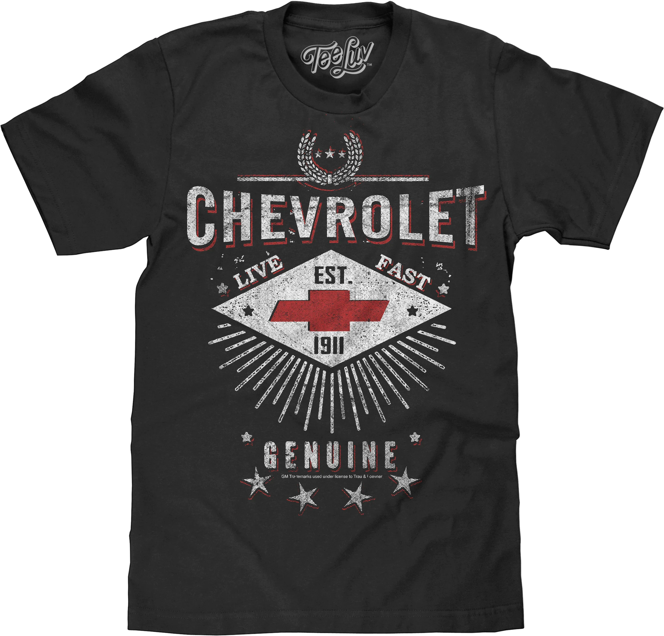 Live Fast Chevrolet T-Shirt