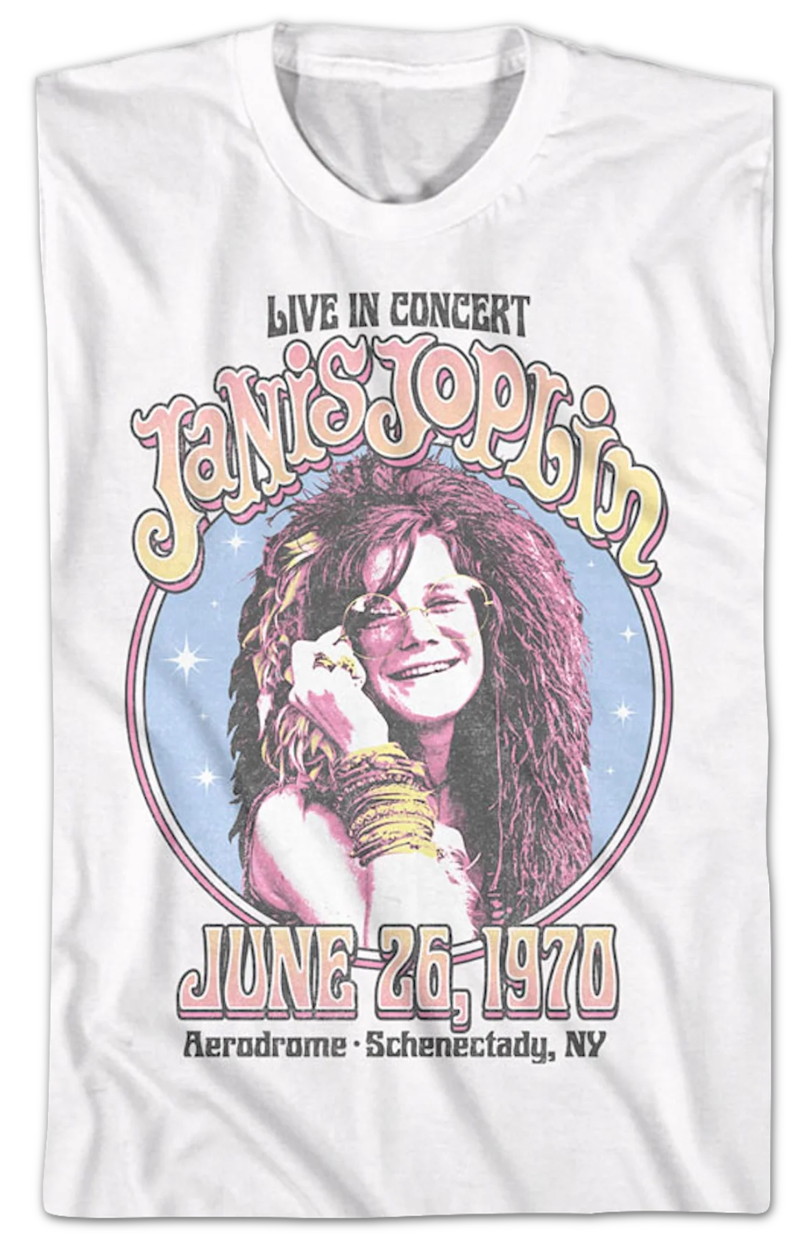 Live In Concert 1970 Janis Joplin T-Shirt - Image 2