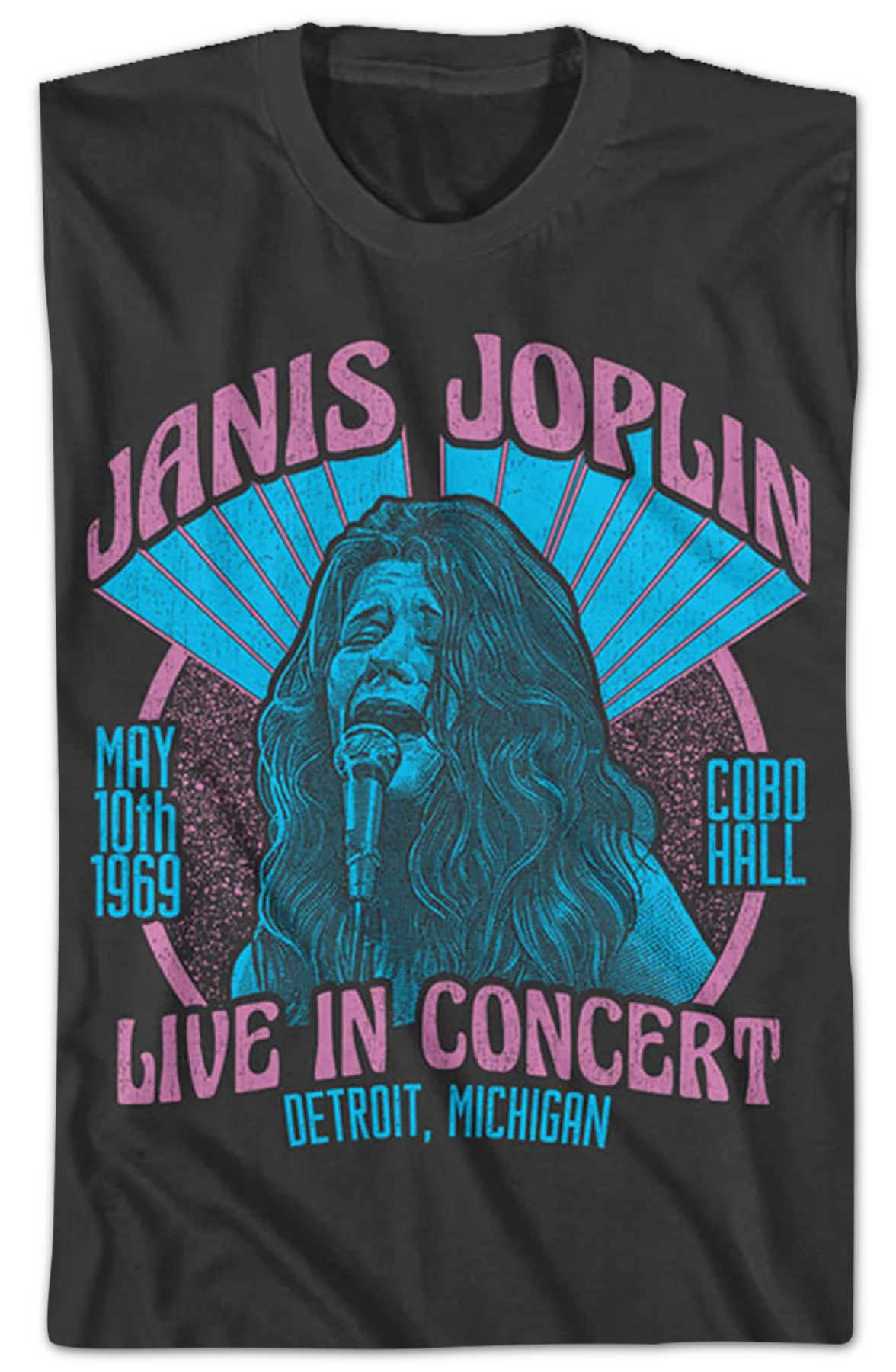 Live In Concert Janis Joplin T-Shirt - Image 2
