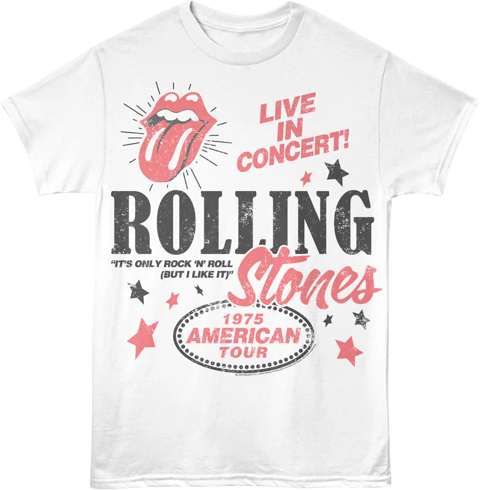 Live In Concert Rolling Stones T-Shirt