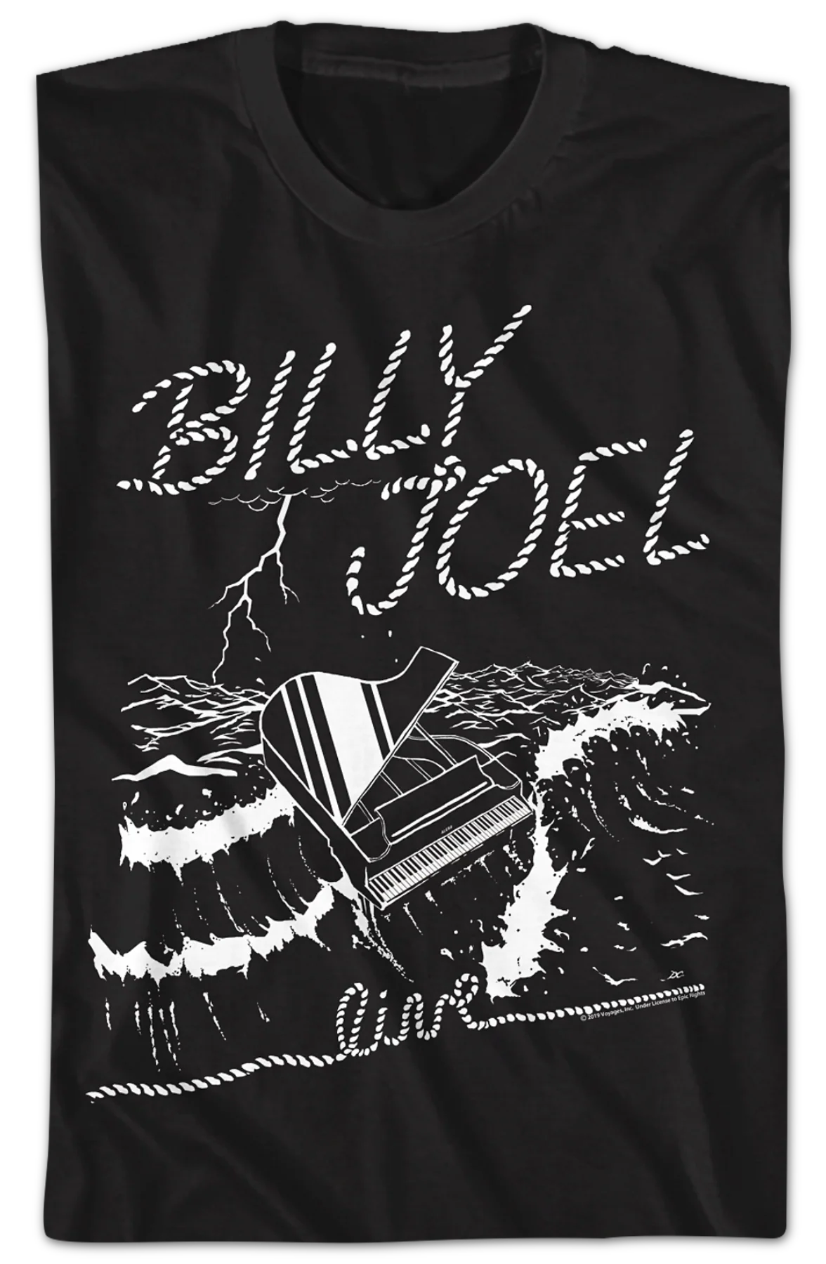 Live Poster Billy Joel T-Shirt - Image 2