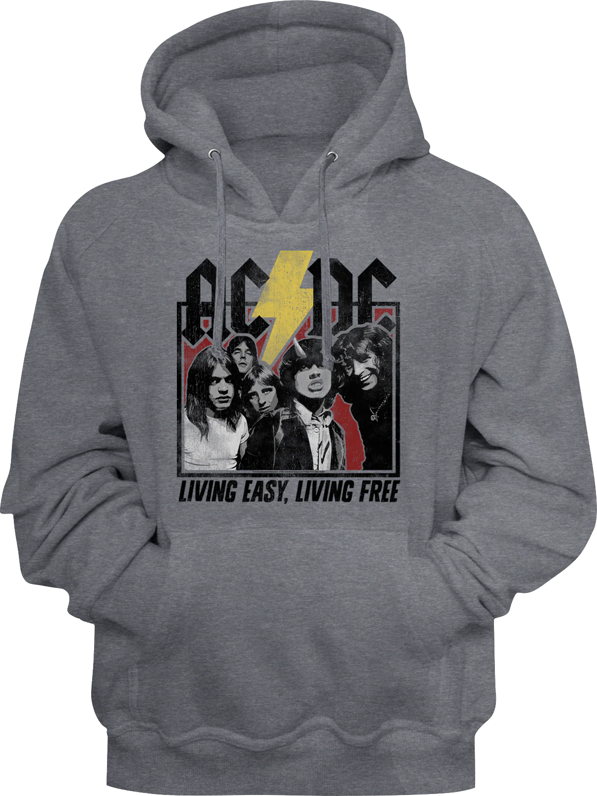 Living Easy Living Free ACDC Hoodie