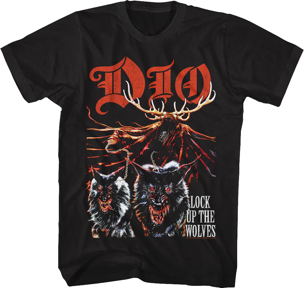 Lock Up The Wolves Dio T-Shirt