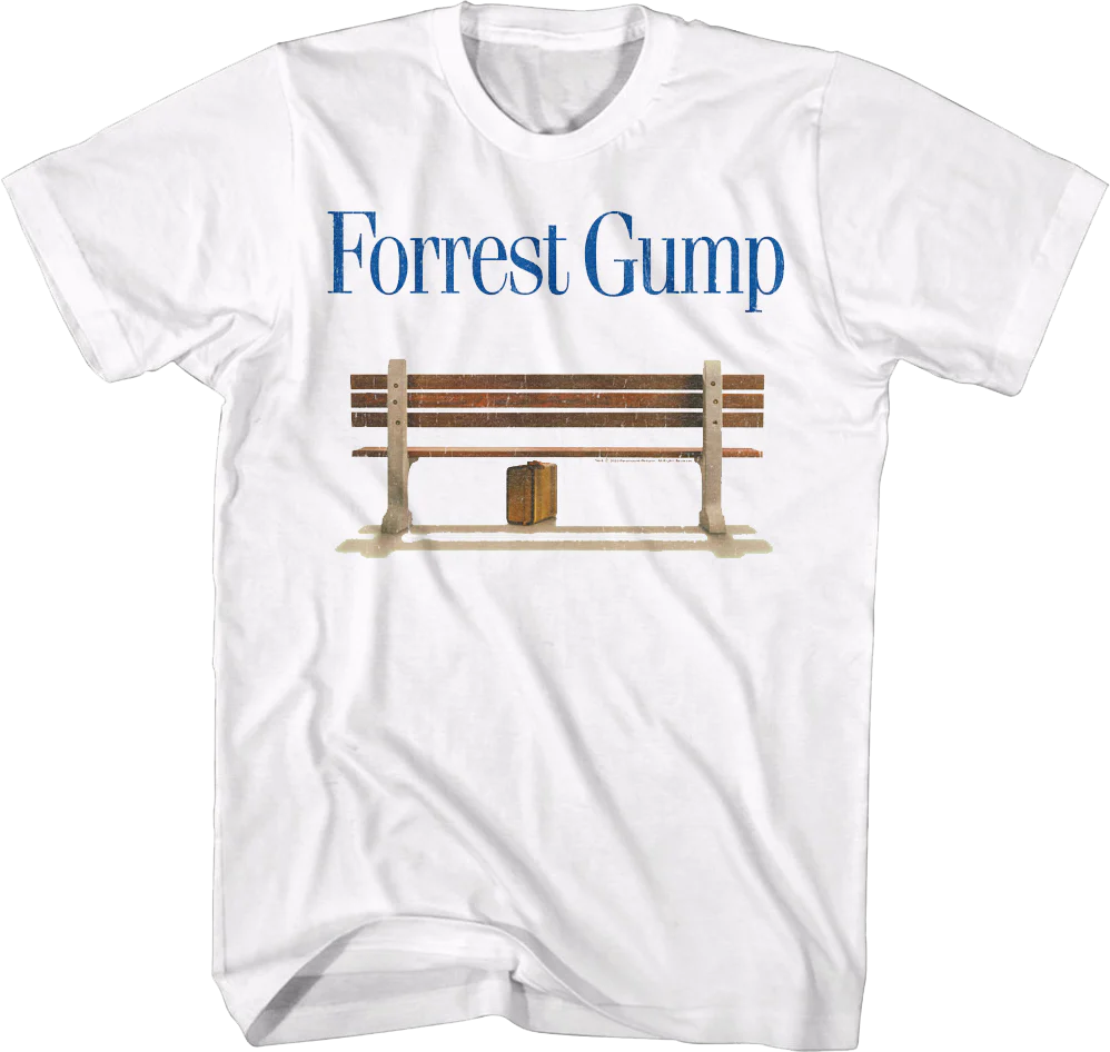 Logo And Bench Forrest Gump T-Shirt