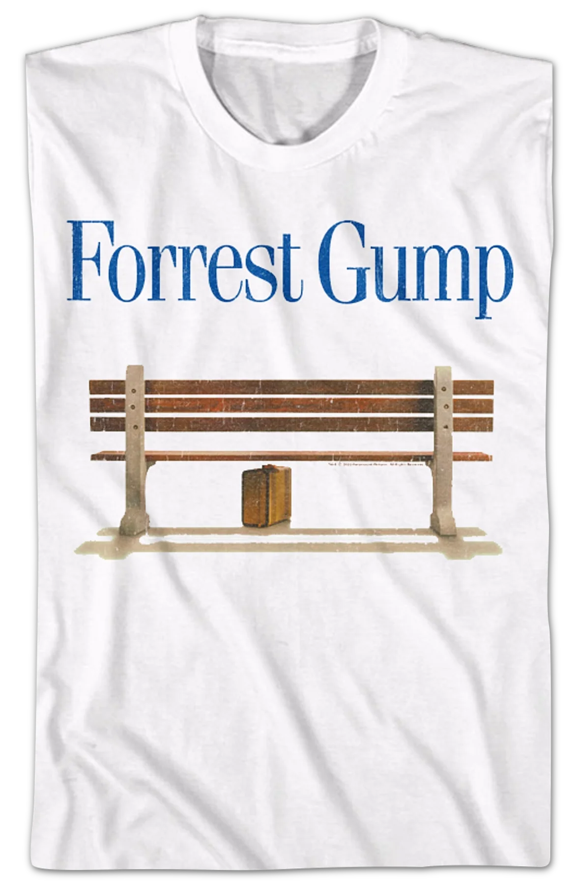 Logo And Bench Forrest Gump T-Shirt - Image 2