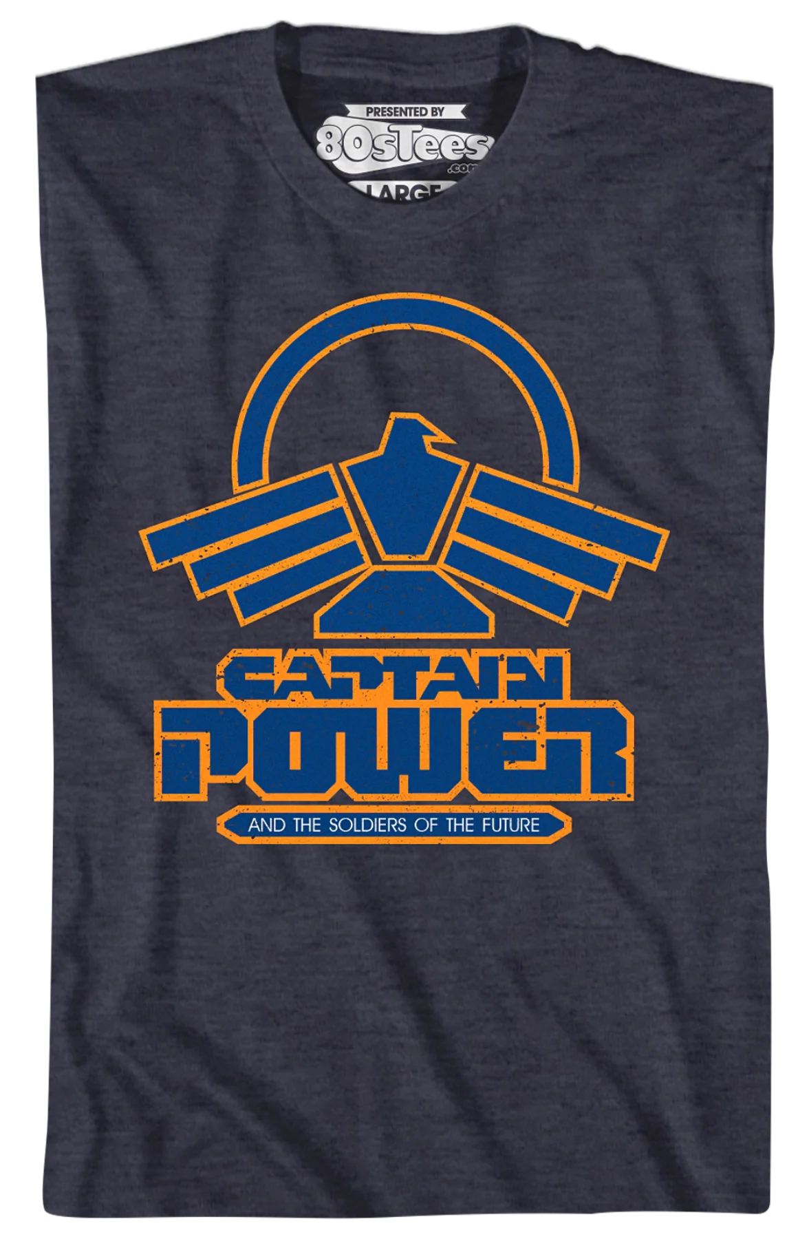 Logo Captain Power and the Soldiers of the Future T-Shirt - Image 2