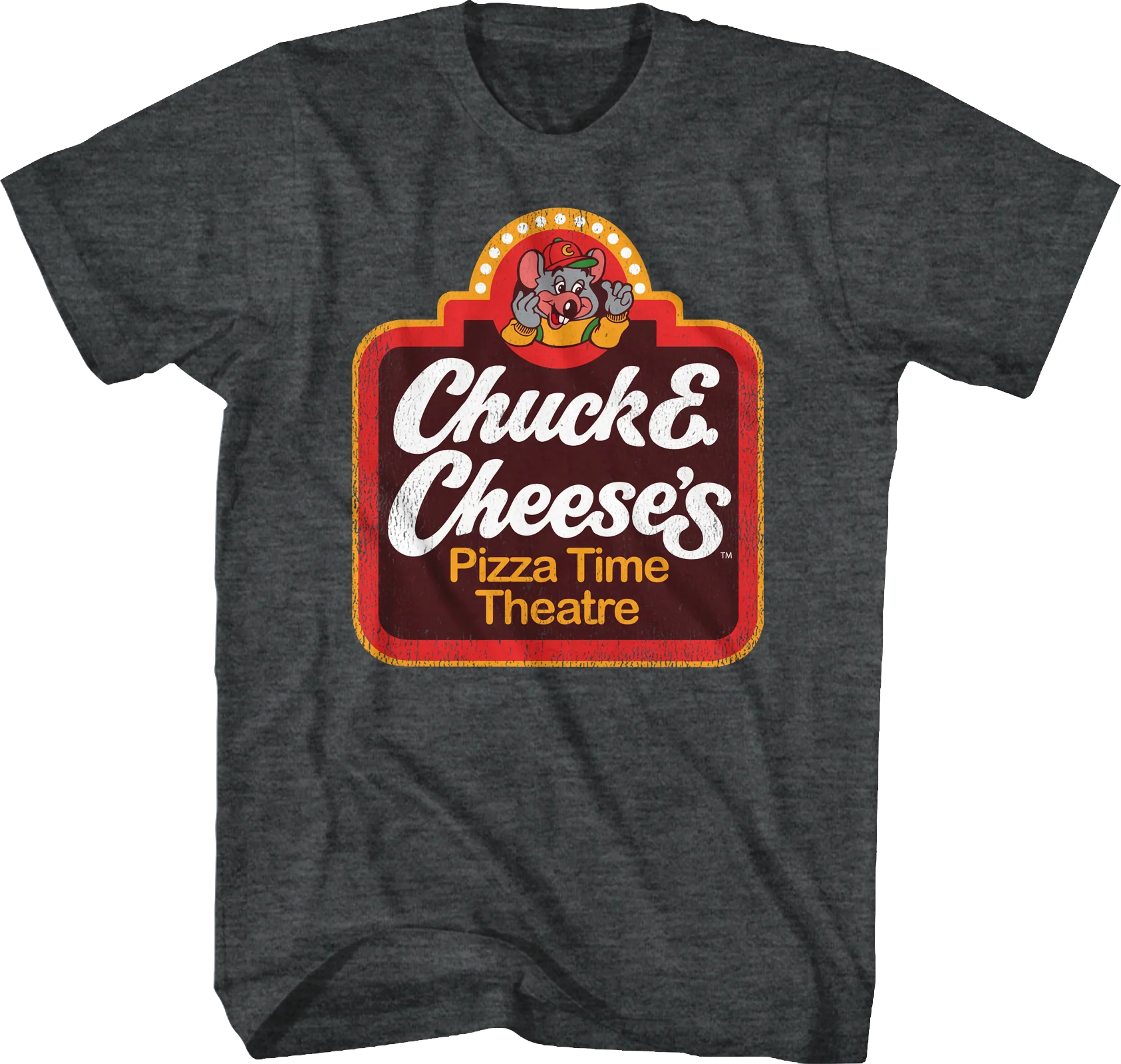 Logo Chuck E. Cheese's Pizza Time Theatre T-Shirt