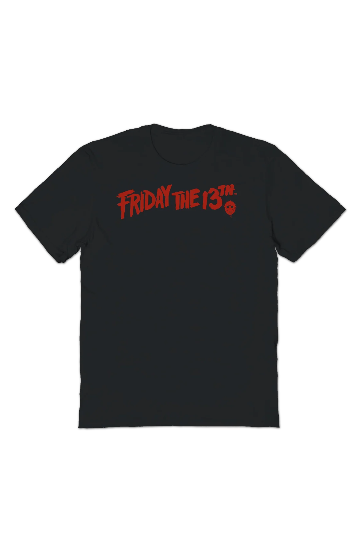 Logo & Hockey Mask Friday The 13th T-Shirt - Image 2