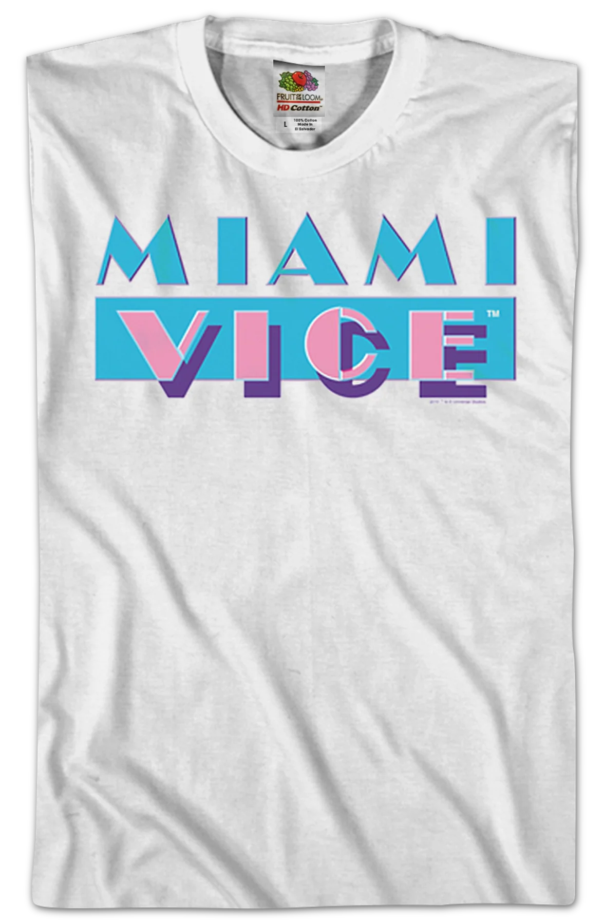 Logo Miami Vice T-Shirt - Image 2