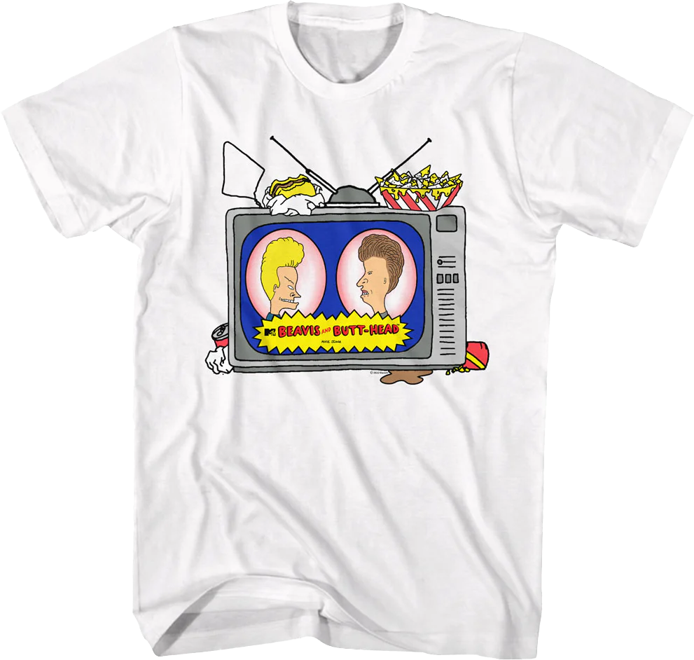 Logo On TV Beavis And Butt-Head T-Shirt