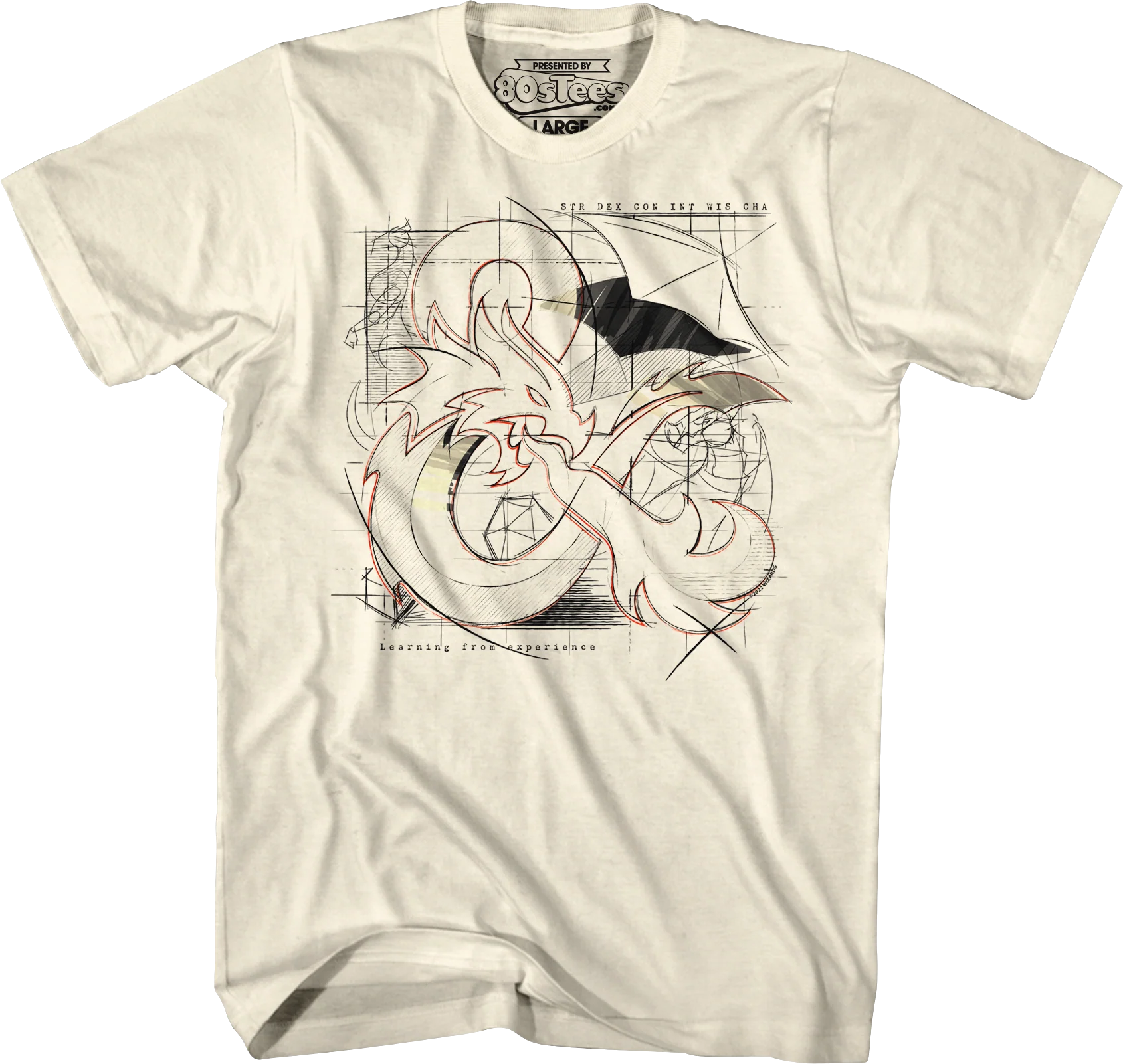 Logo Sketch Dungeons & Dragons T-Shirt