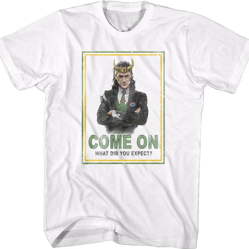 Loki What Did You Expect Marvel Comics T-Shirt