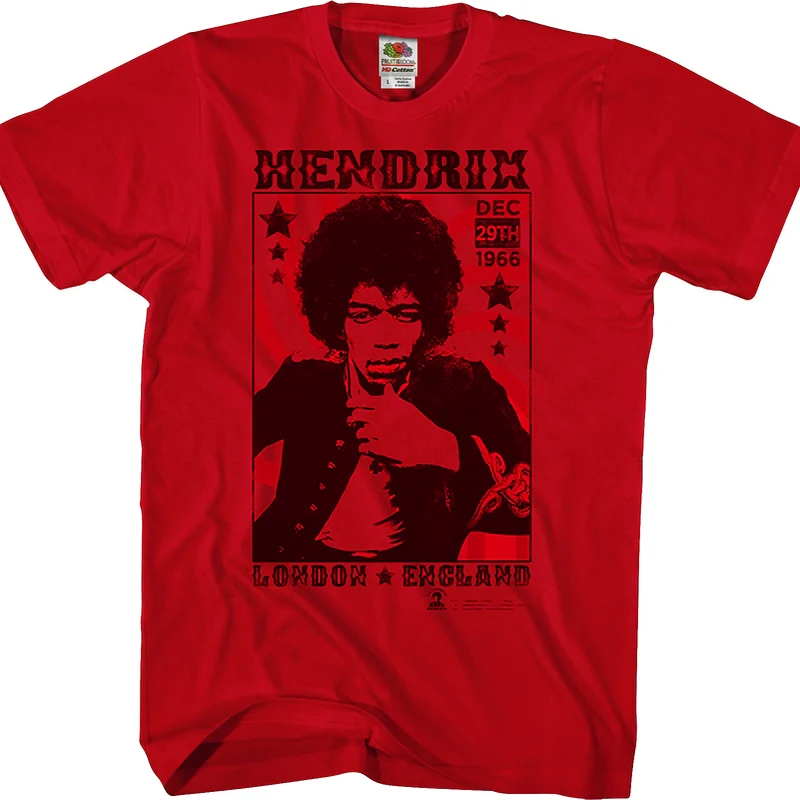 London 1966 Jimi Hendrix T-Shirt