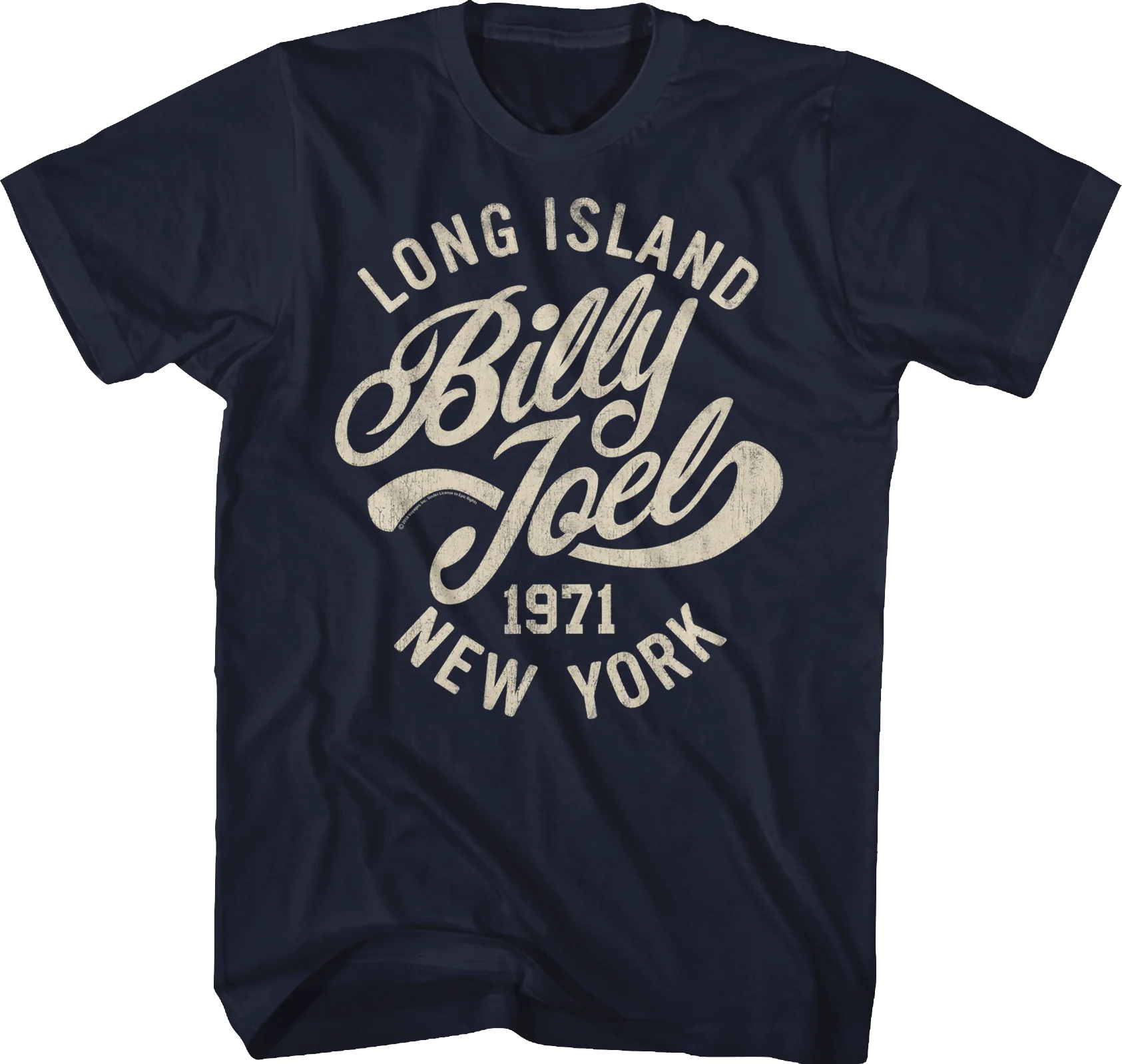 Long Island 1971 Billy Joel T-Shirt