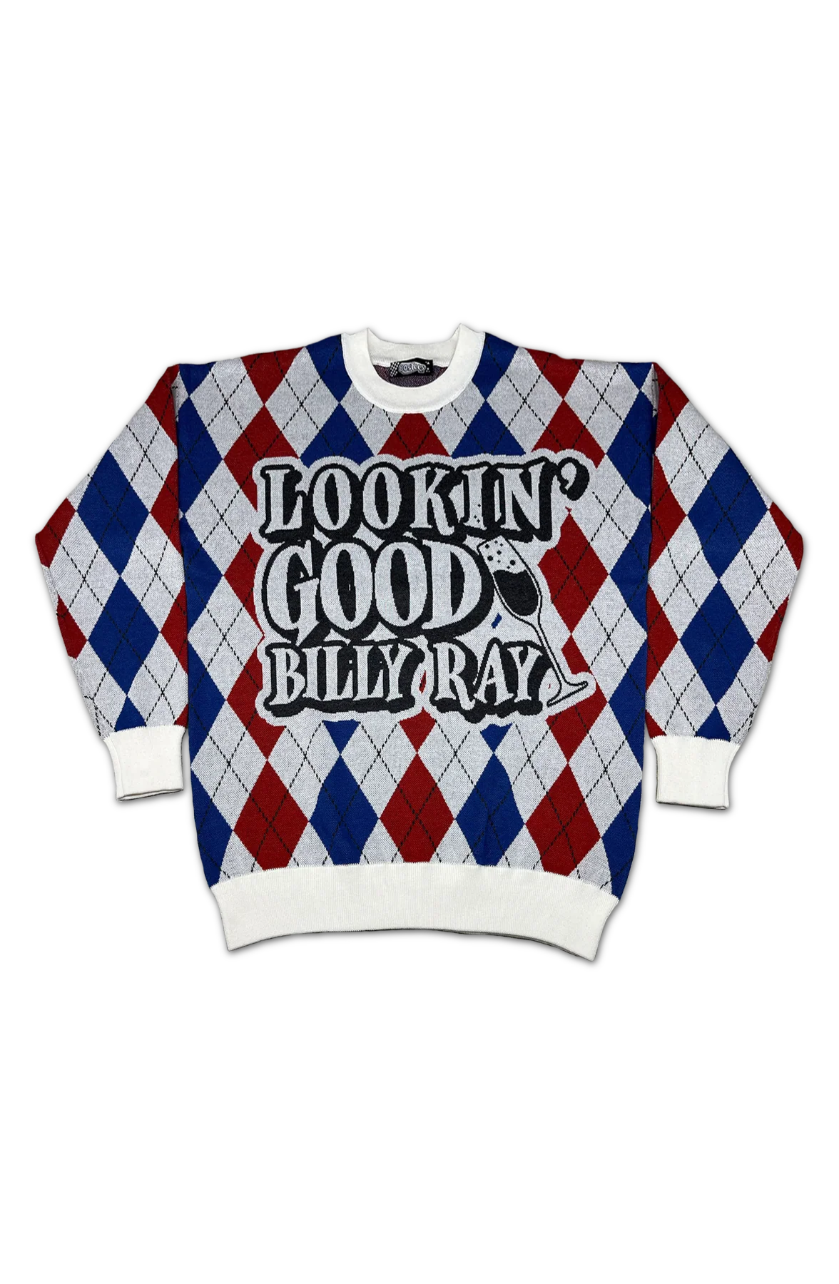 Lookin' Good Billy Ray Trading Places Knitted Sweater - Image 2