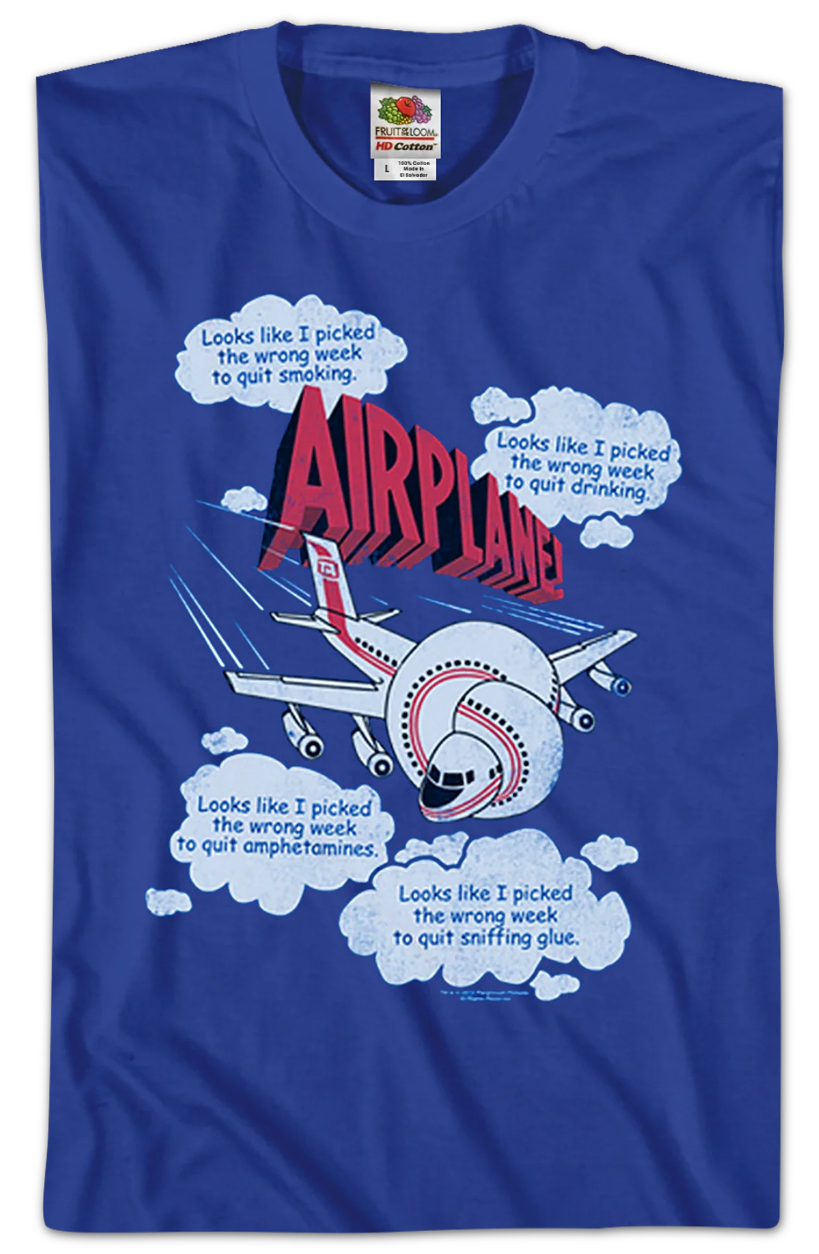 Looks Like I Picked The Wrong Week Airplane T-Shirt - Image 2
