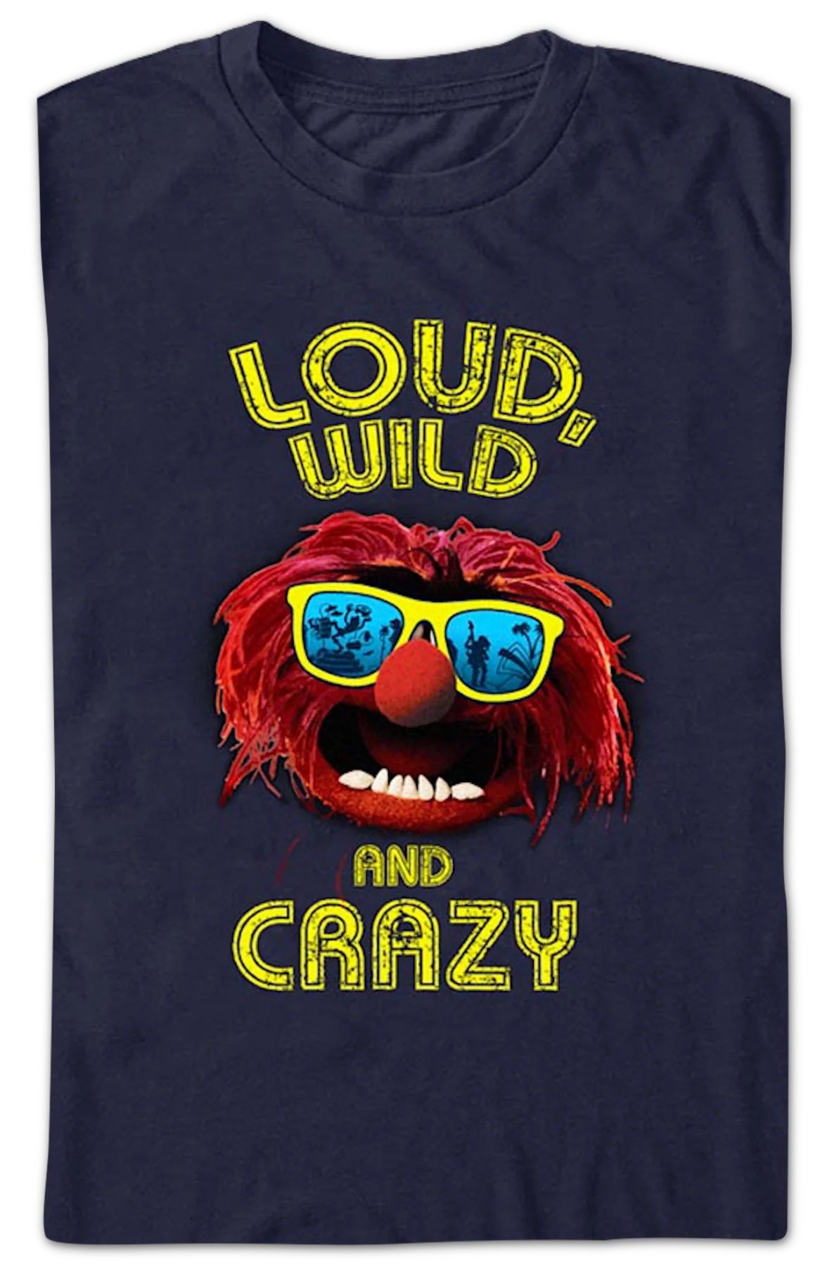 Loud Wild And Crazy Muppets T-Shirt - Image 2