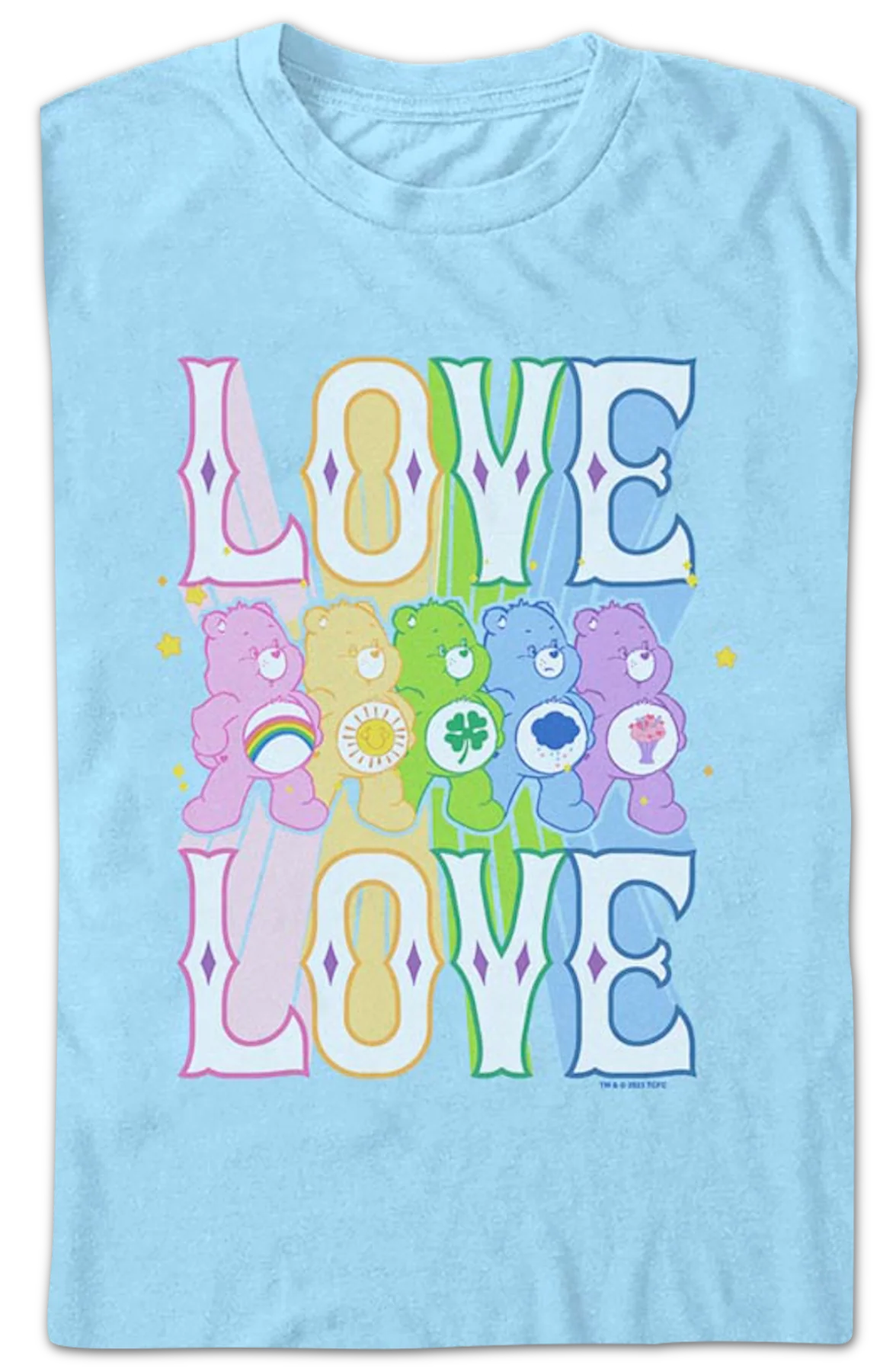 Love Care Bears T-Shirt - Image 2