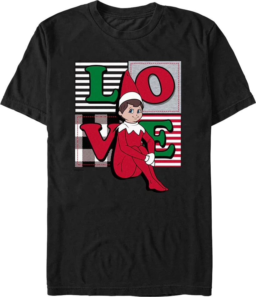 Love Elf On The Shelf T-Shirt