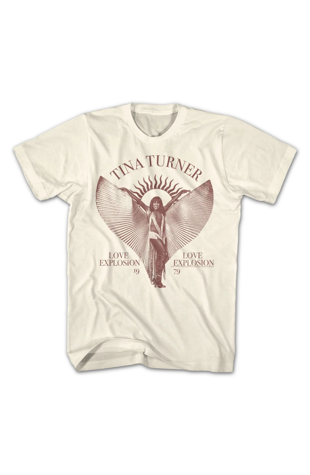 Love Explosion 1979 Tina Turner T-Shirt - Image 2