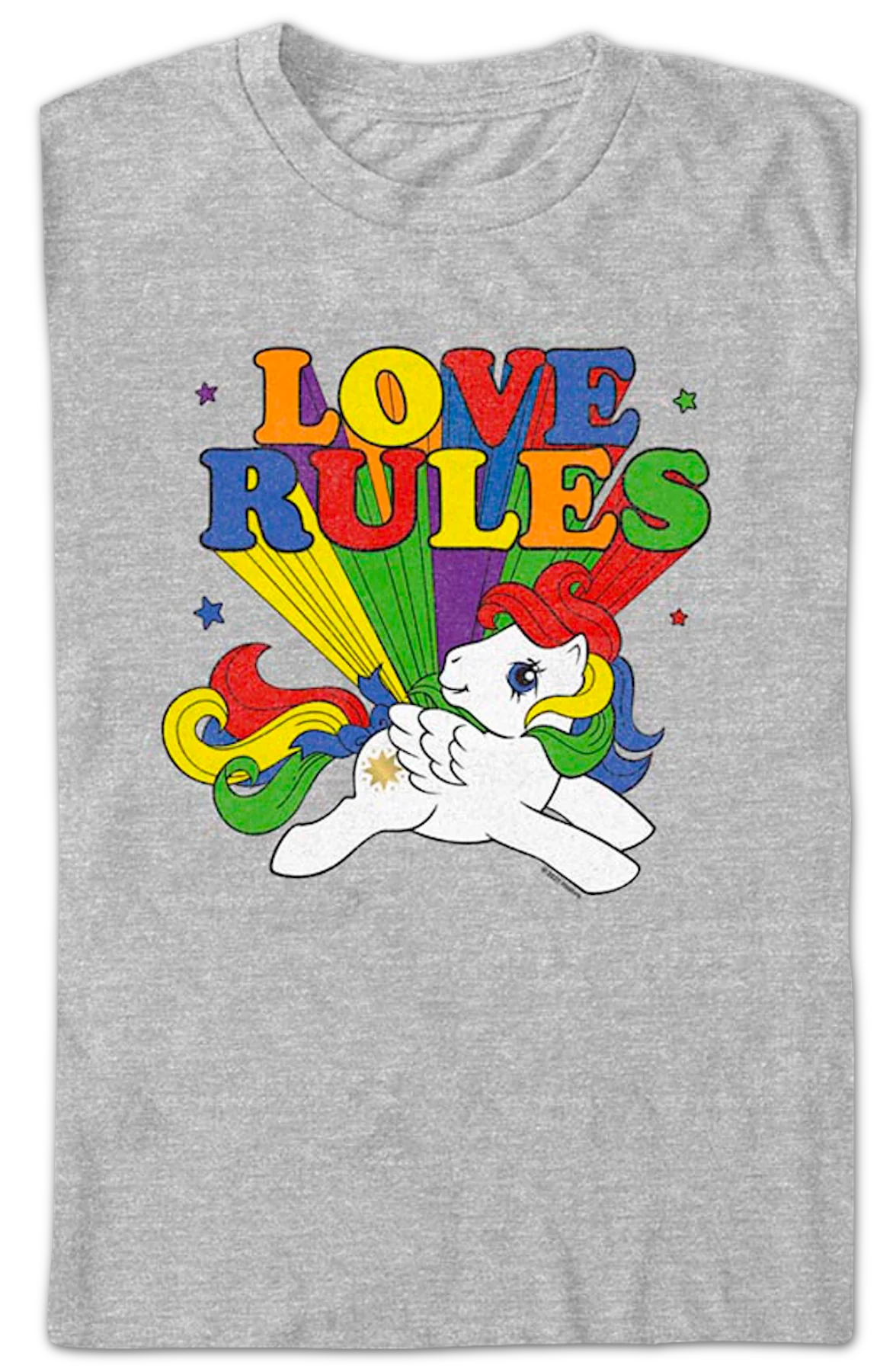 Love Rules My Little Pony T-Shirt - Image 2