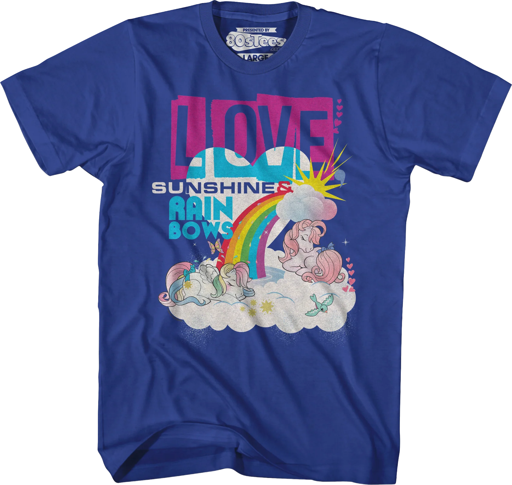 Love Sunshine & Rainbows My Little Pony T-Shirt - Image 22
