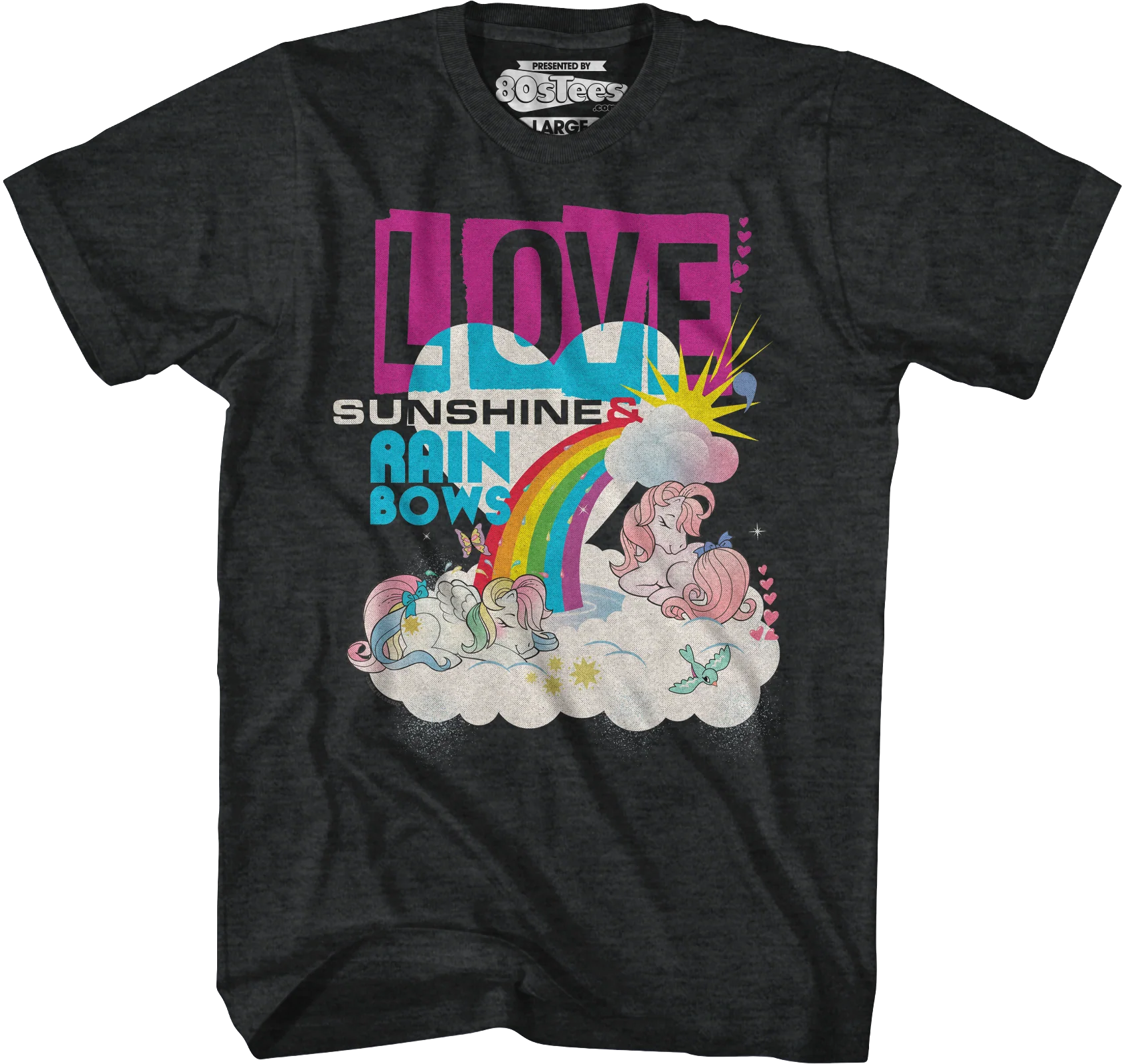 Love Sunshine & Rainbows My Little Pony T-Shirt - Image 9