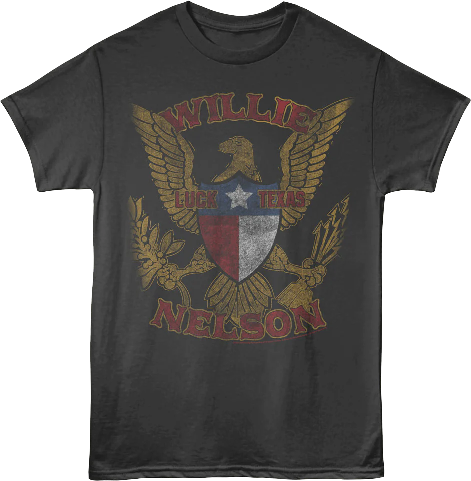 Luck Texas Willie Nelson T-Shirt