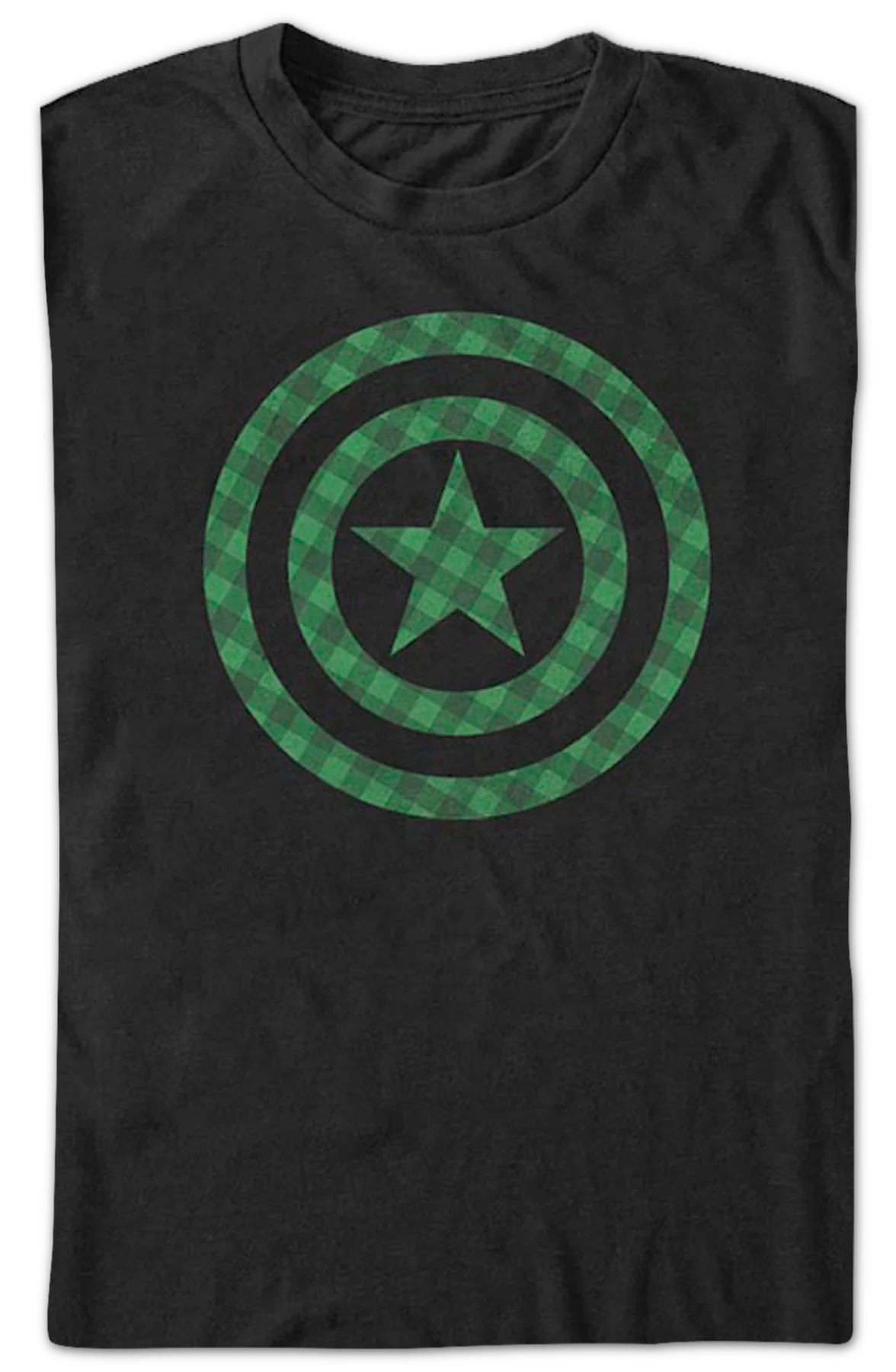 Lucky Logo Captain America Marvel Comics T-Shirt - Image 2