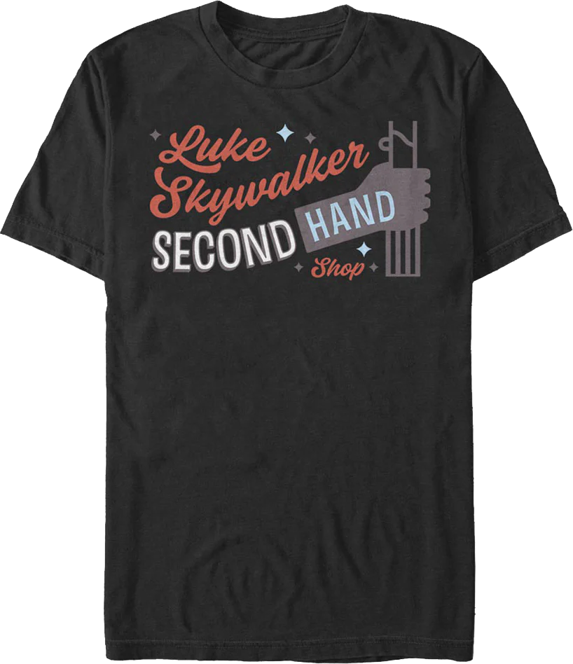 Luke Skywalker Second Hand Shop Star Wars T-Shirt