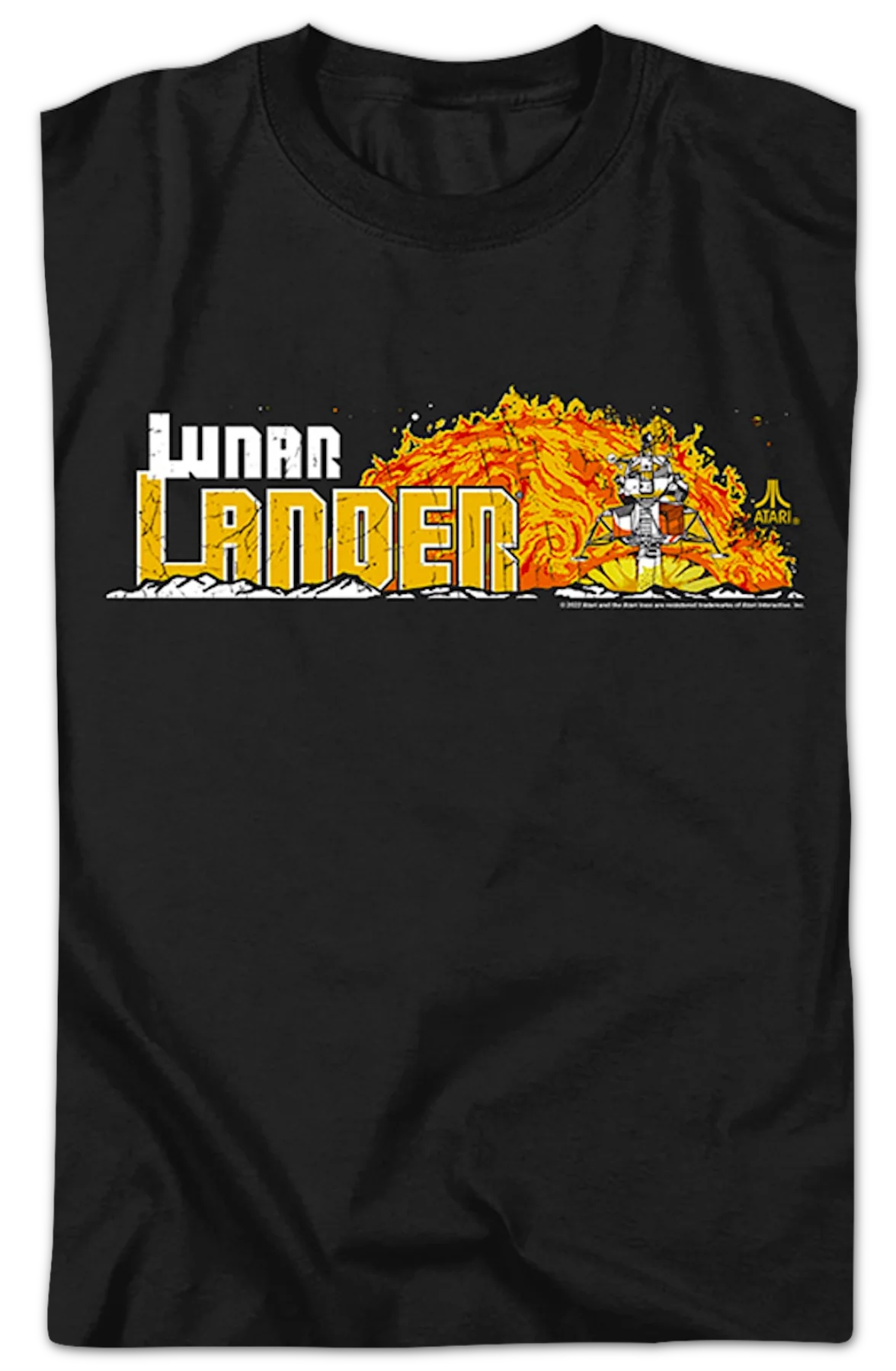 Lunar Lander Arcade Marquee Atari T-Shirt - Image 2