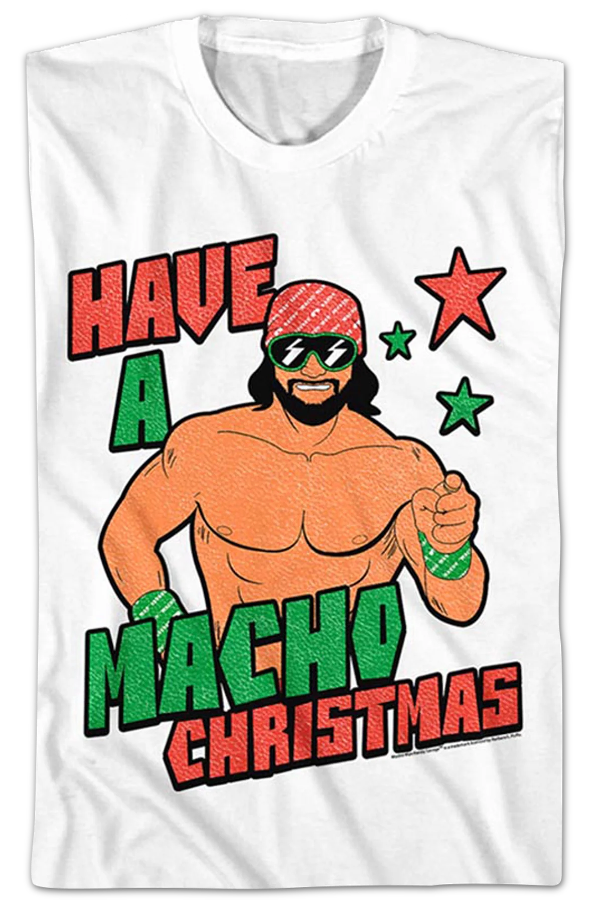 Macho Christmas Randy Savage T-Shirt - Image 2