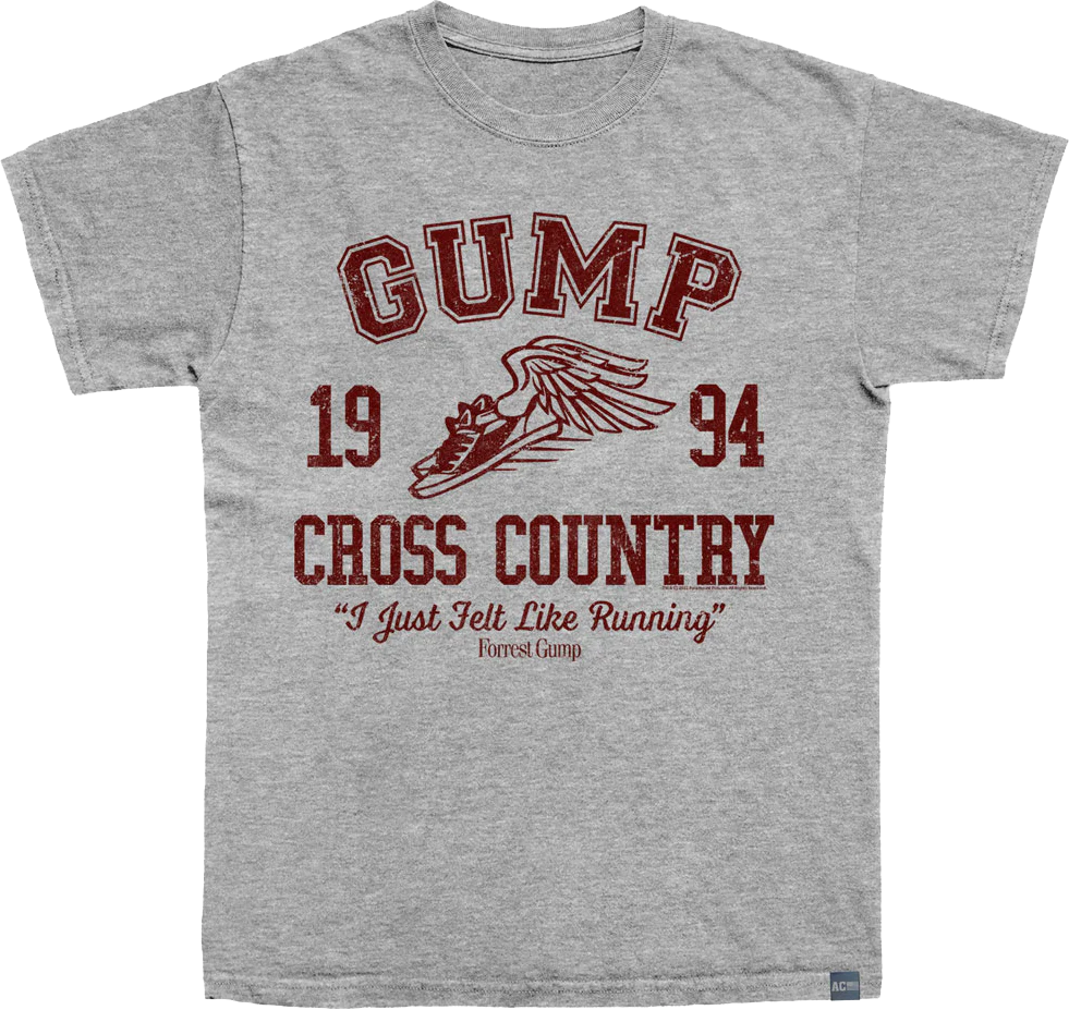 Made In USA 1994 Cross Country Forrest Gump T-Shirt