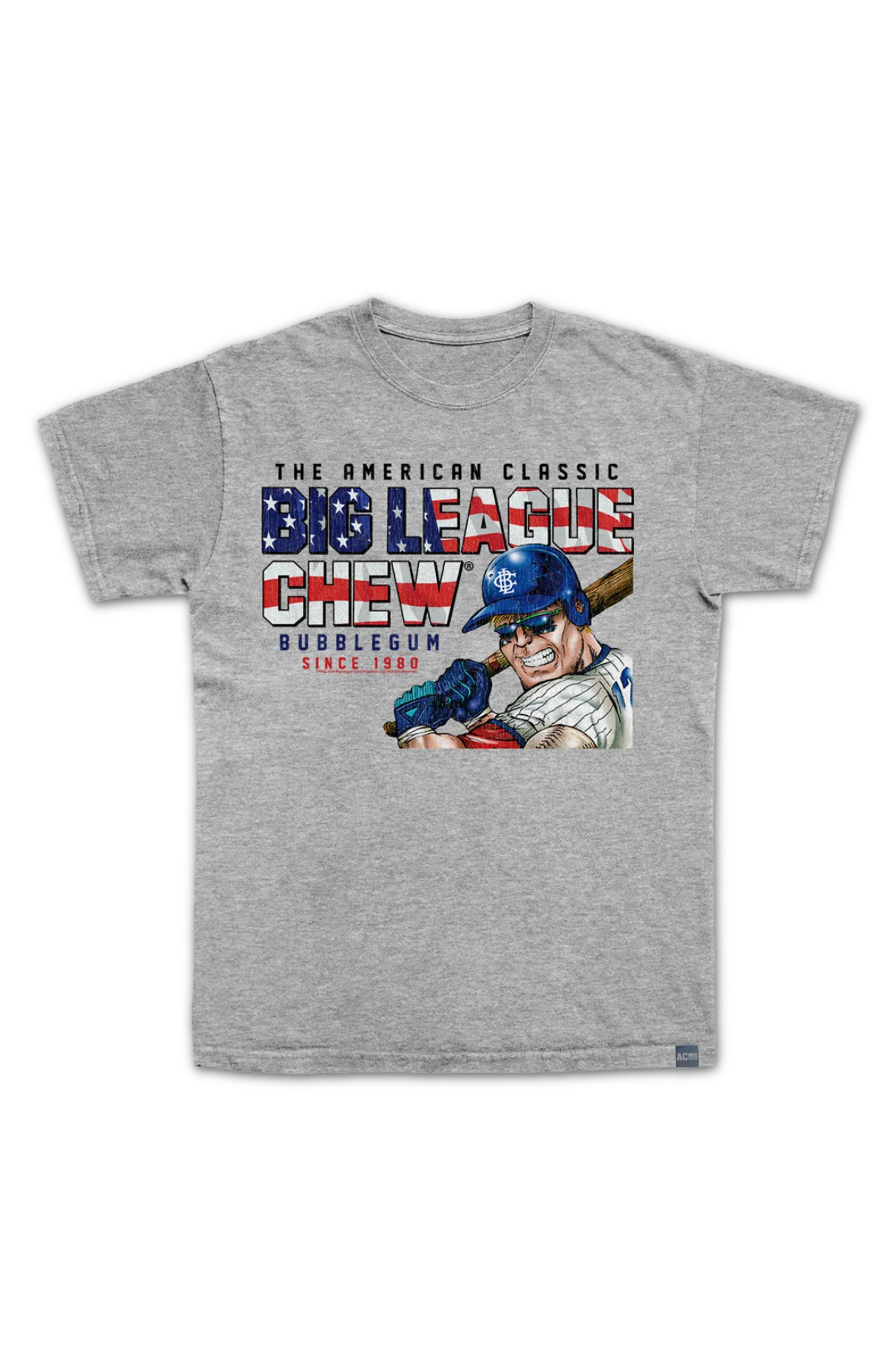 Made In USA Big League Chew America Text T-Shirt - Image 2
