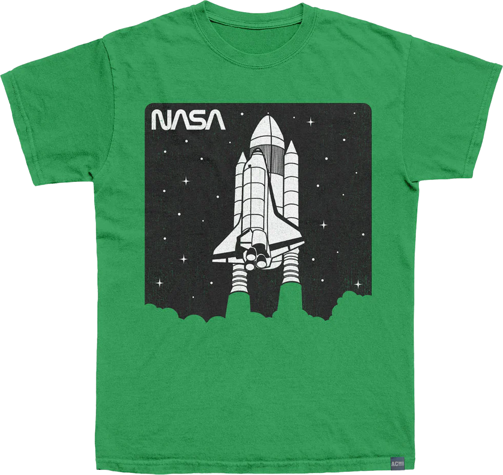 Made In USA Blast Off NASA T-Shirt