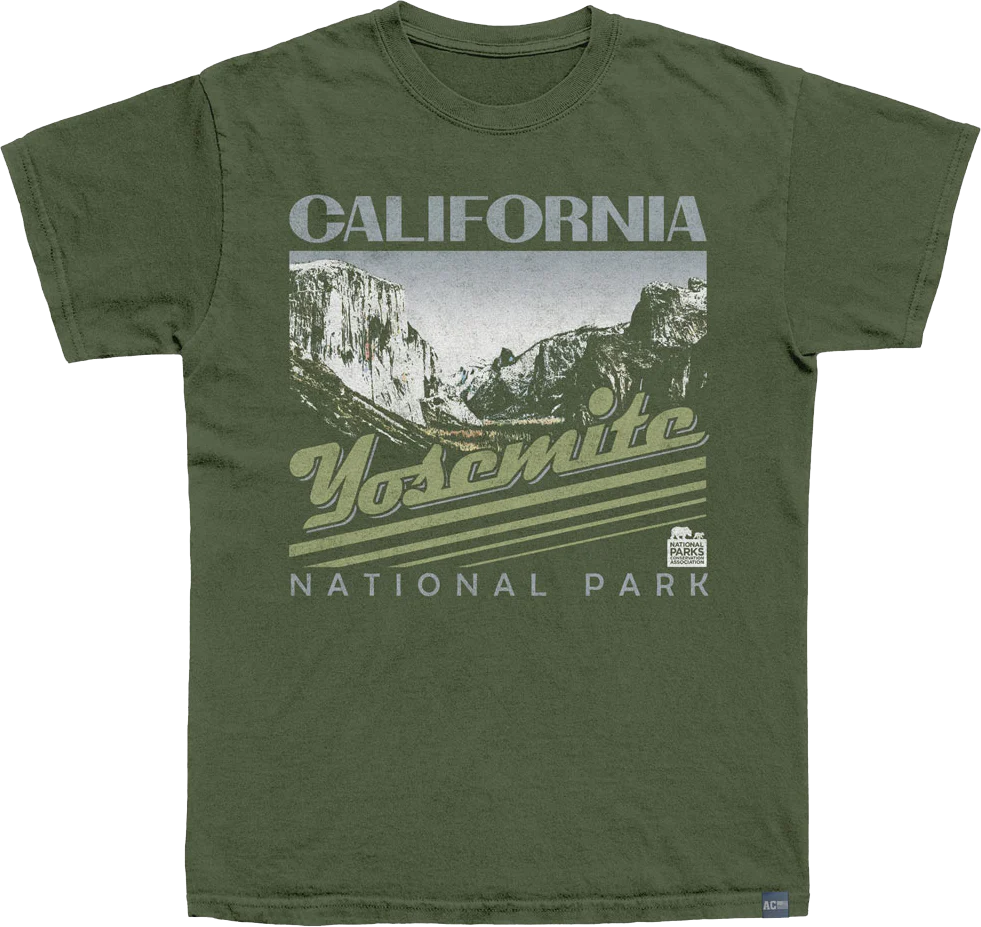 Made In USA California Yosemite NPCA T-Shirt