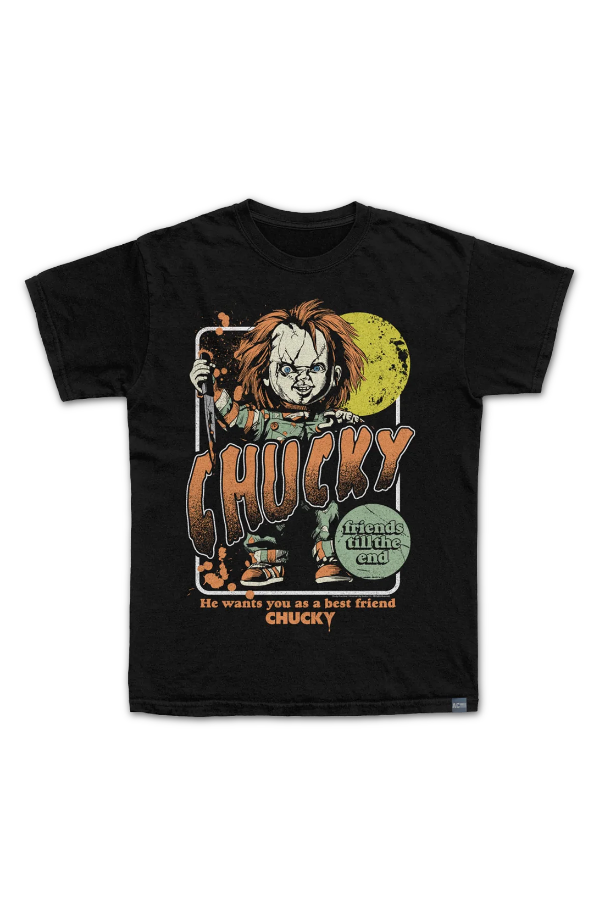 Made In USA Chucky Friends Till The End Child's Play T-Shirt - Image 2